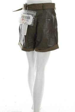 Дамски къс кожен панталон Guess2 - Contour.bg Дамски къс кожен панталон Guess2