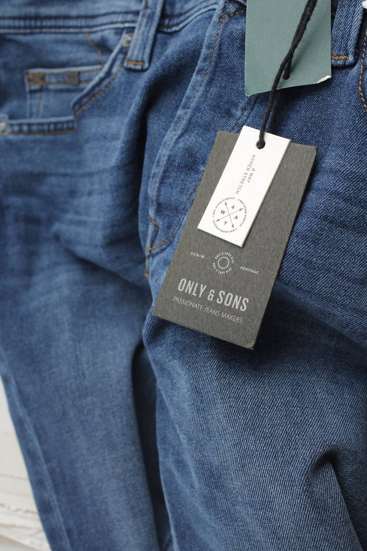 Мъжки дънки Only & Sons3 - Contour.bg Мъжки дънки Only & Sons3