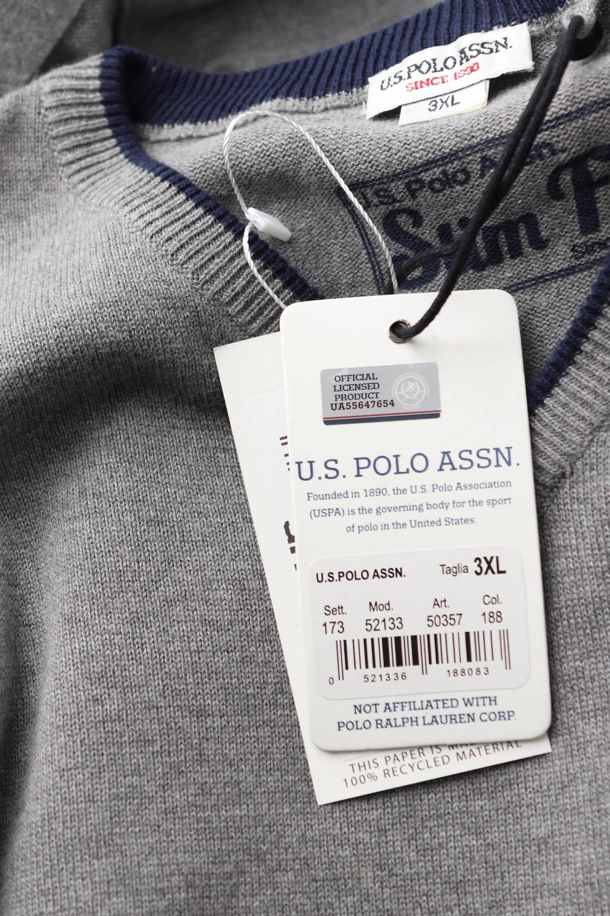 Мъжки пуловер US Polo Assn.3