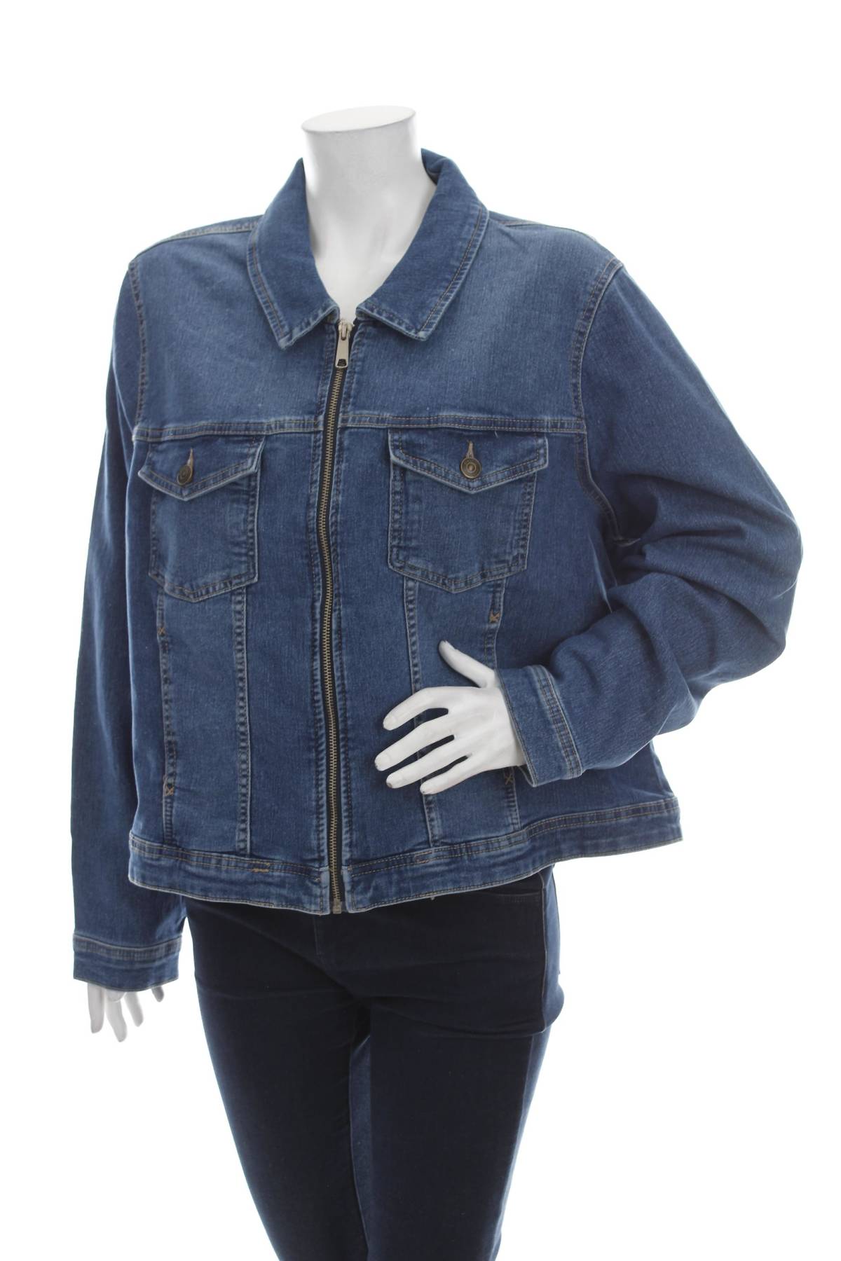 Τζιν μπουφάν Only Carmakoma1 - Contourshop.gr Τζιν μπουφάν Only Carmakoma1