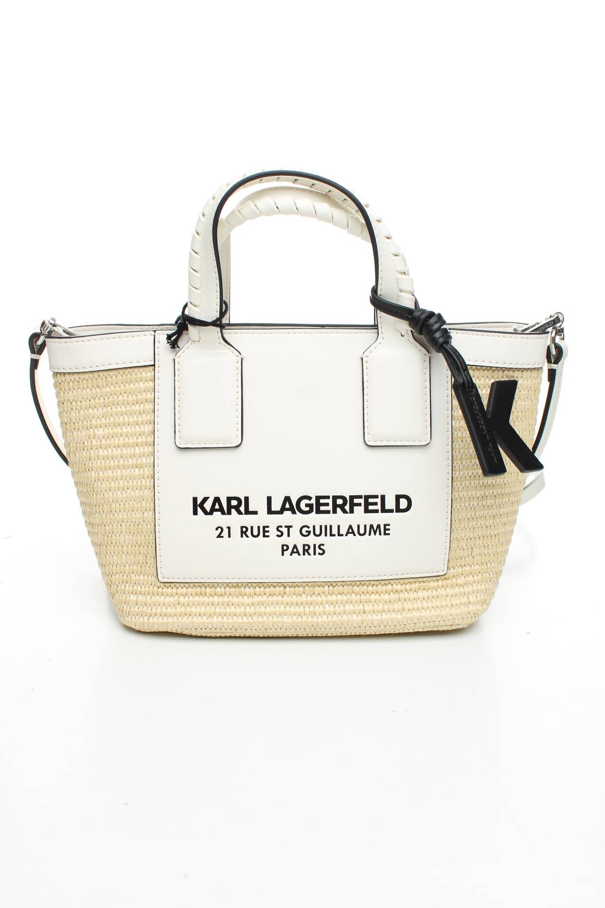 Дамска кожена чанта Karl Lagerfeld1 - Contour.bg Дамска кожена чанта Karl Lagerfeld1