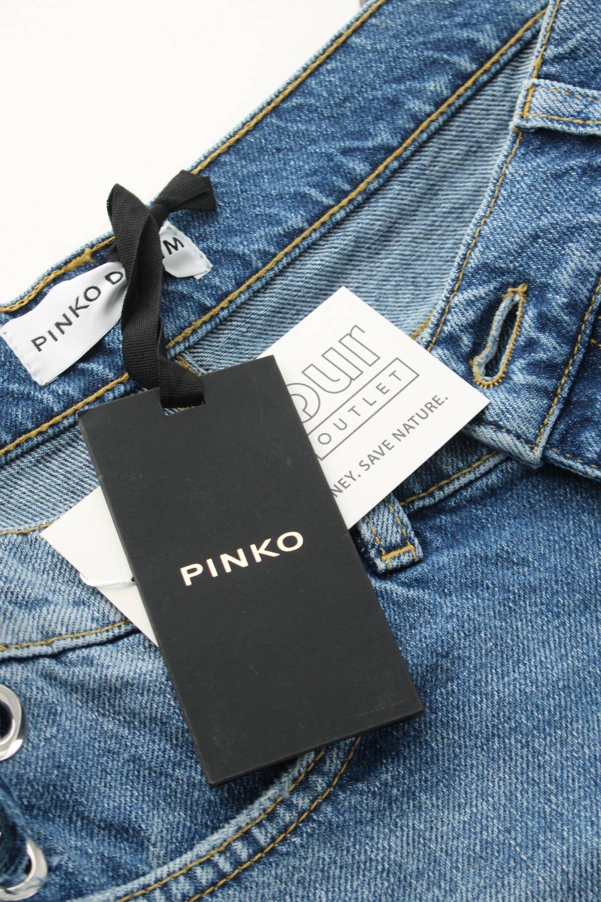 Дамски къси дънки Pinko3