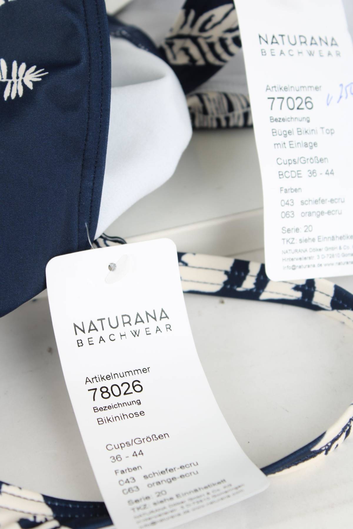 Σετ μαγιό Naturana3
