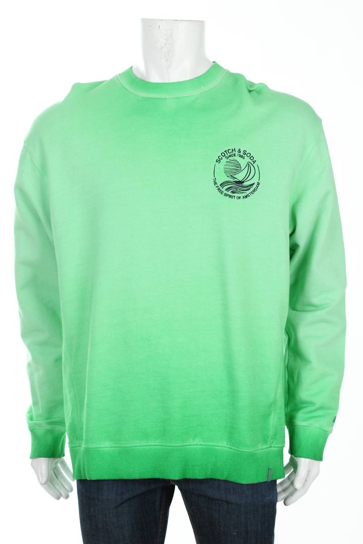 Мъжка блуза Scotch & Soda Amsterdams Blauw1