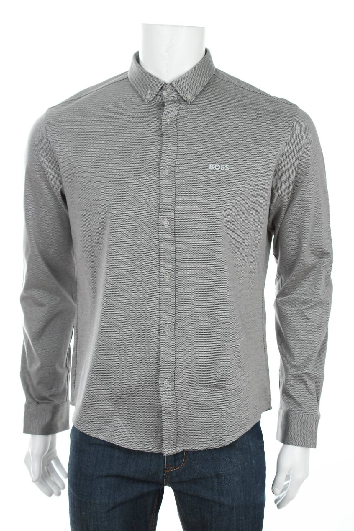 Мъжка риза BOSS Green1