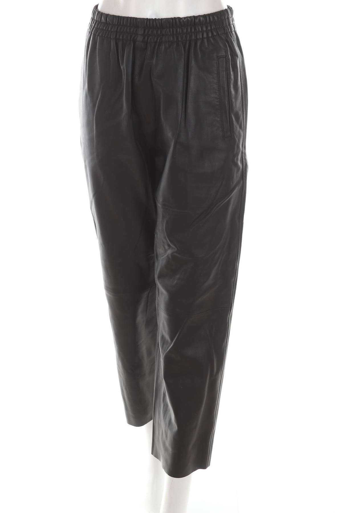 Дамски кожен панталон Pinko1 - Contour.bg Дамски кожен панталон Pinko1