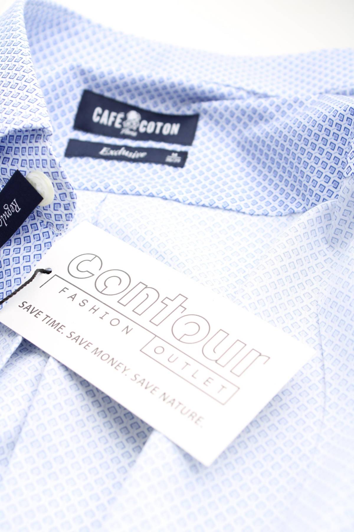 Мъжка риза Cafe Coton3 - Contour.bg Мъжка риза Cafe Coton3