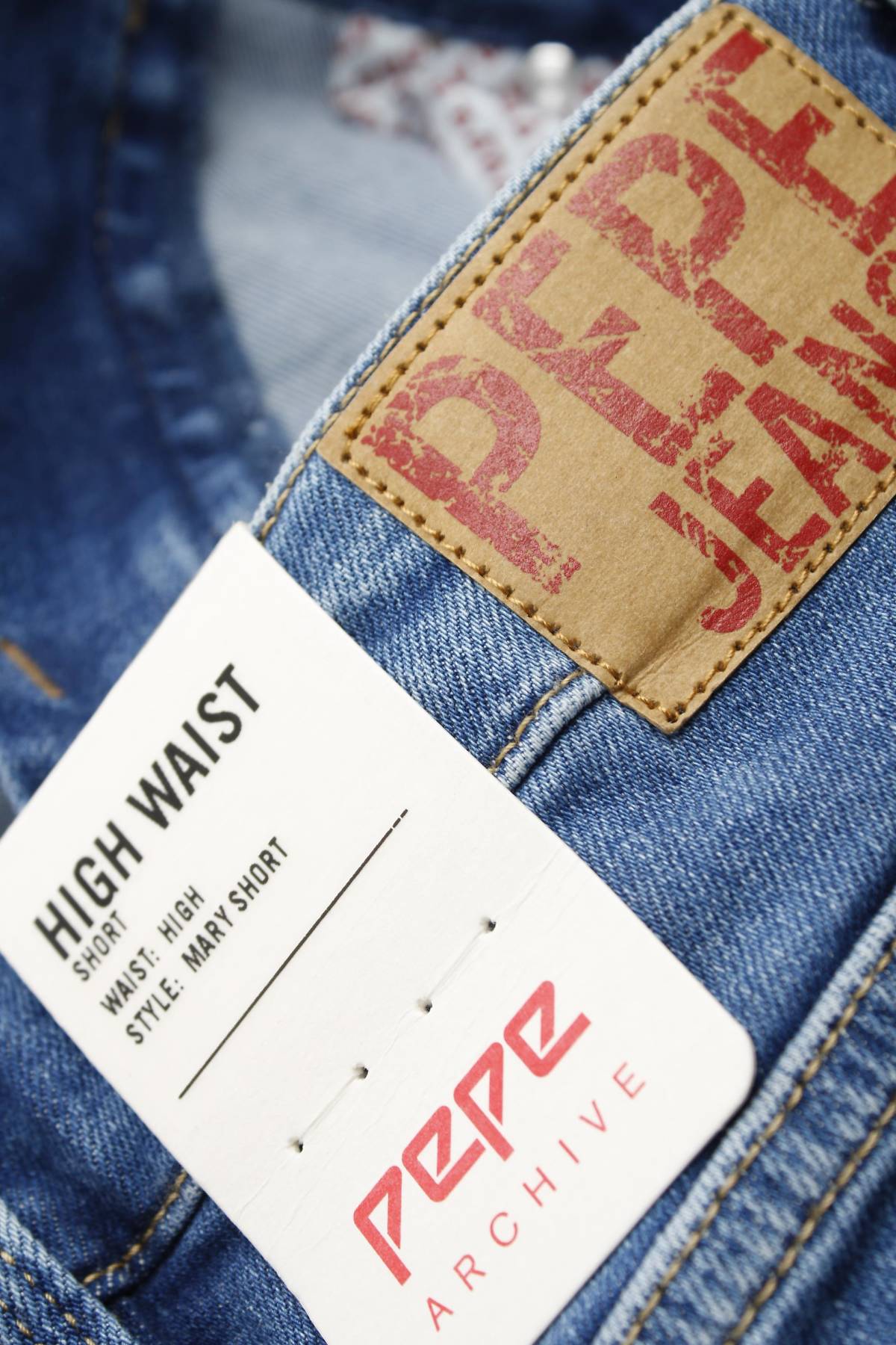 Дамски къси дънки Pepe Jeans3