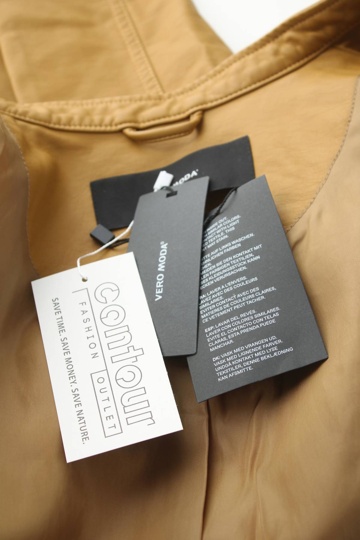 Γυναικείο δερμάτινο μπουφάν Vero Moda4