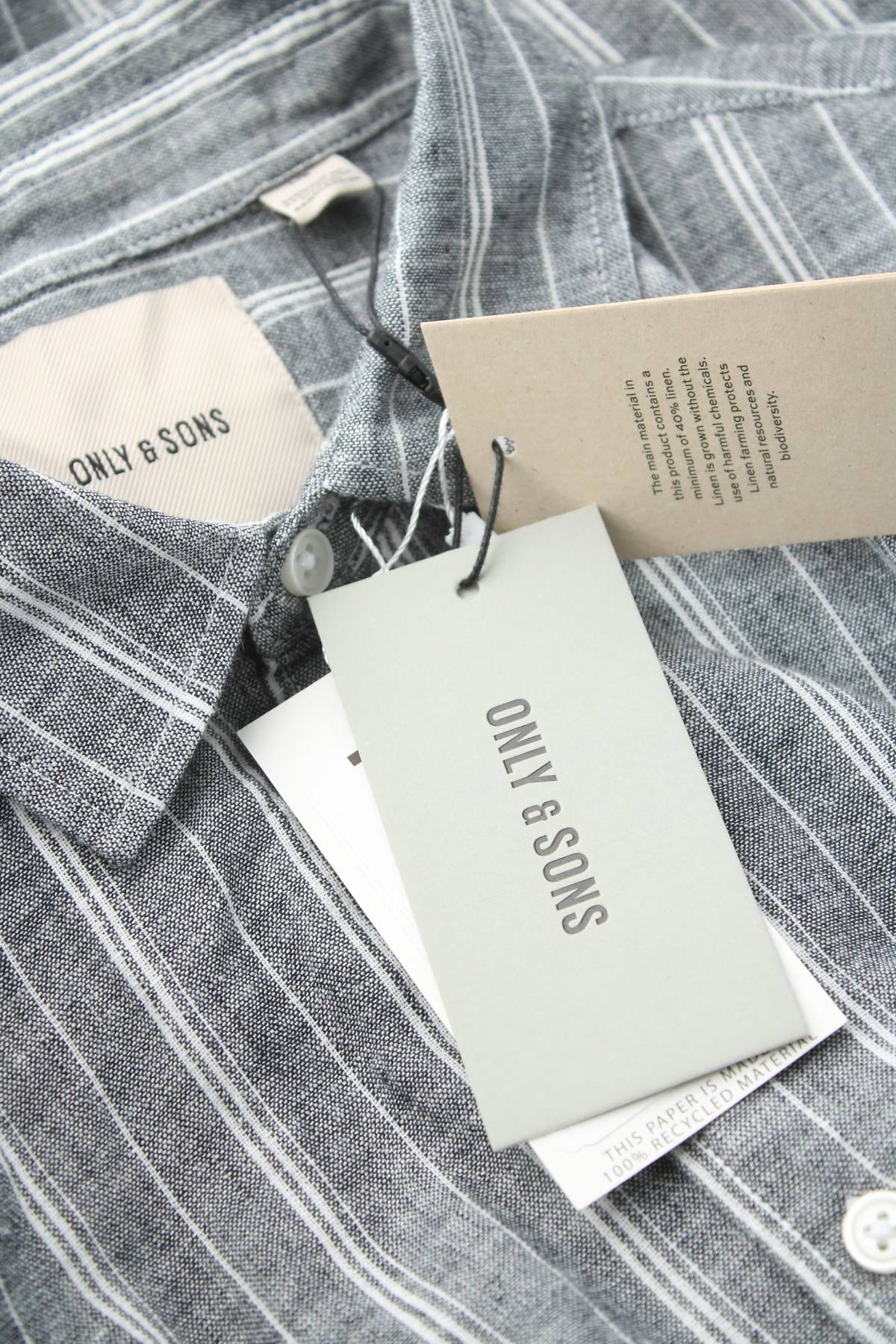 Мъжка риза Only & Sons3 - Contour.bg Мъжка риза Only & Sons3