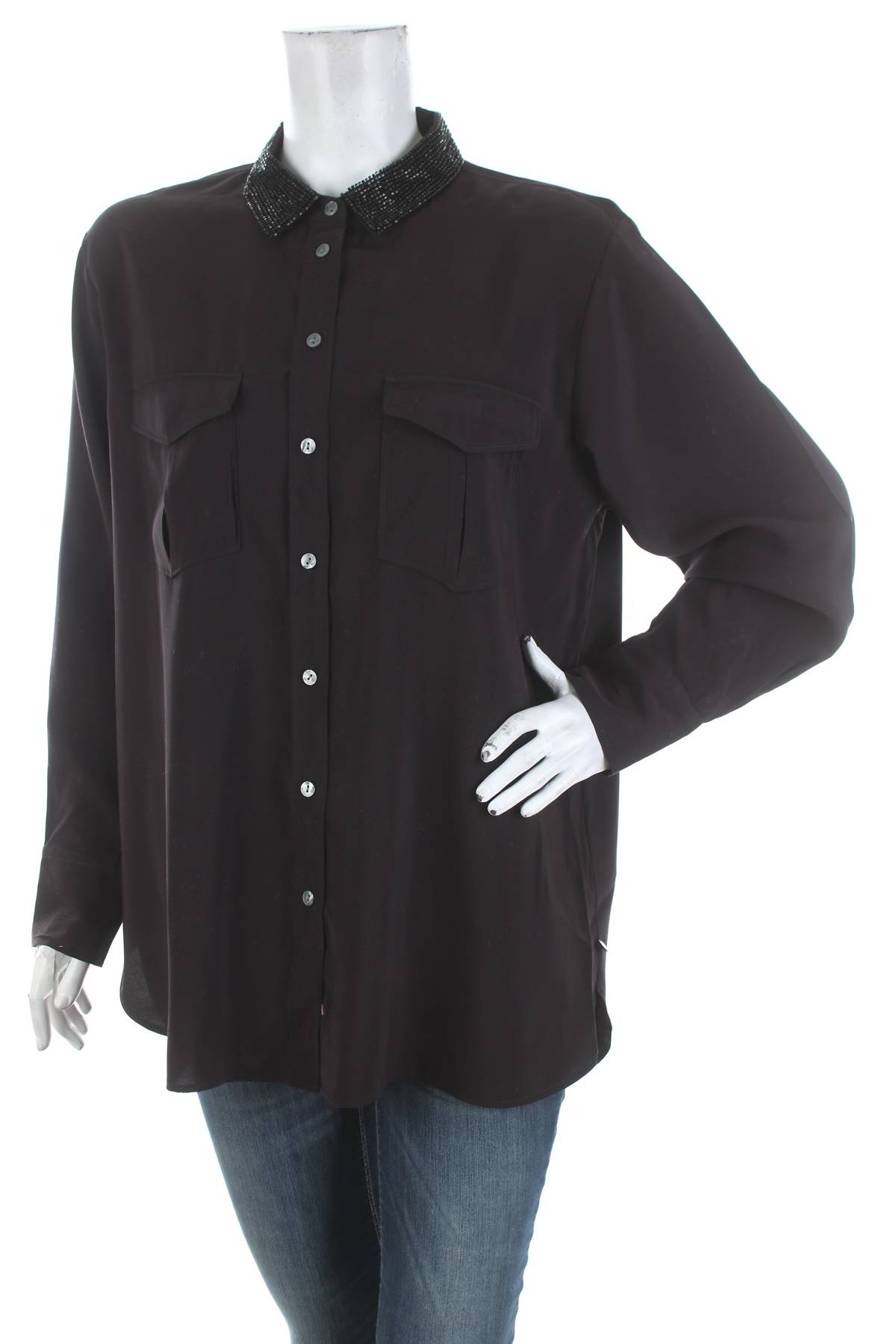 Дамска риза Scotch & Soda Amsterdams Blauw1