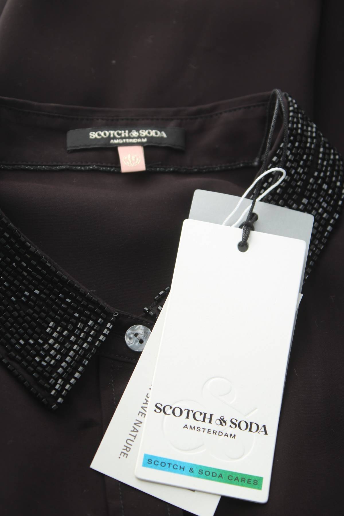 Дамска риза Scotch & Soda Amsterdams Blauw3