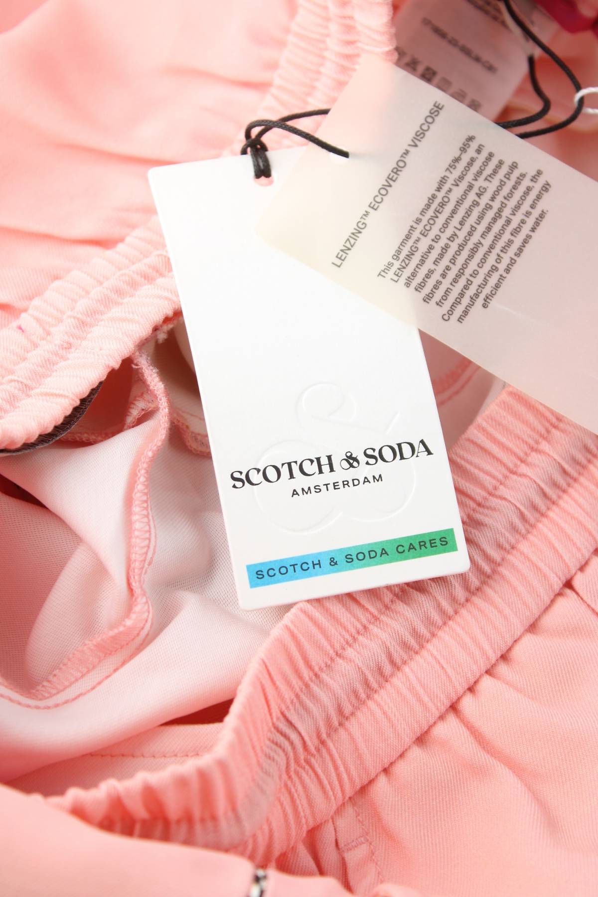 Γυναικείο σορτσάκι Scotch & Soda Amsterdams Blauw3