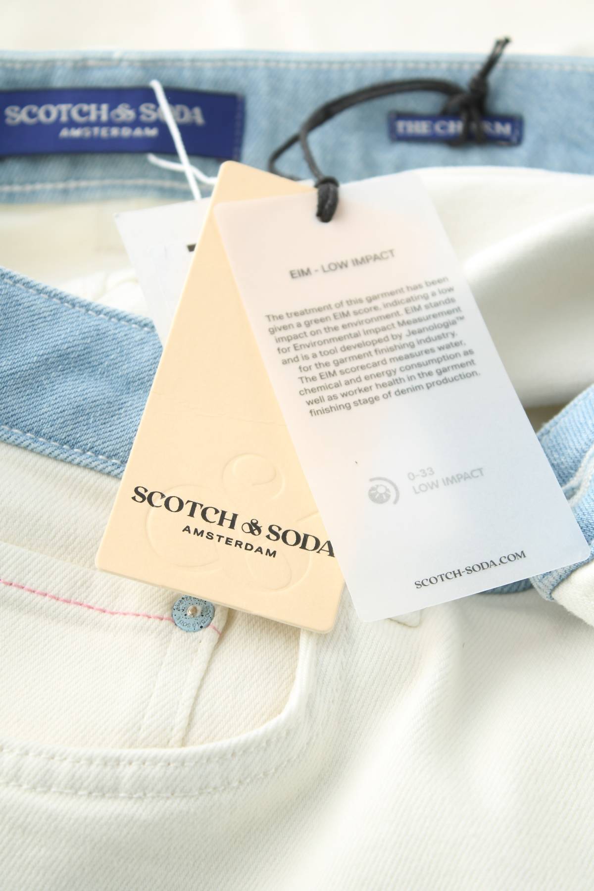 Дамски дънки Scotch & Soda Amsterdams Blauw3