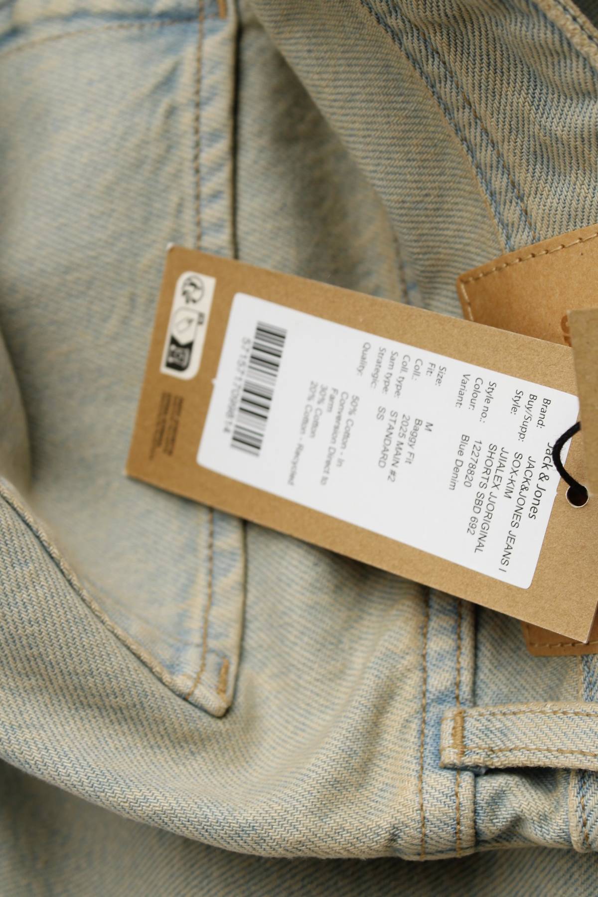 Ανδρικά τζιν σορτσάκια Jack & Jones3 - Contourshop.gr Ανδρικά τζιν σορτσάκια Jack & Jones3