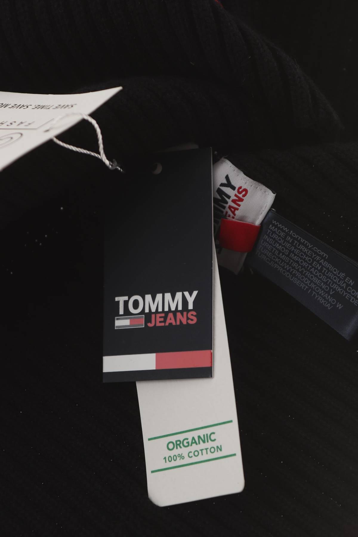 Плетен шал Tommy Jeans3