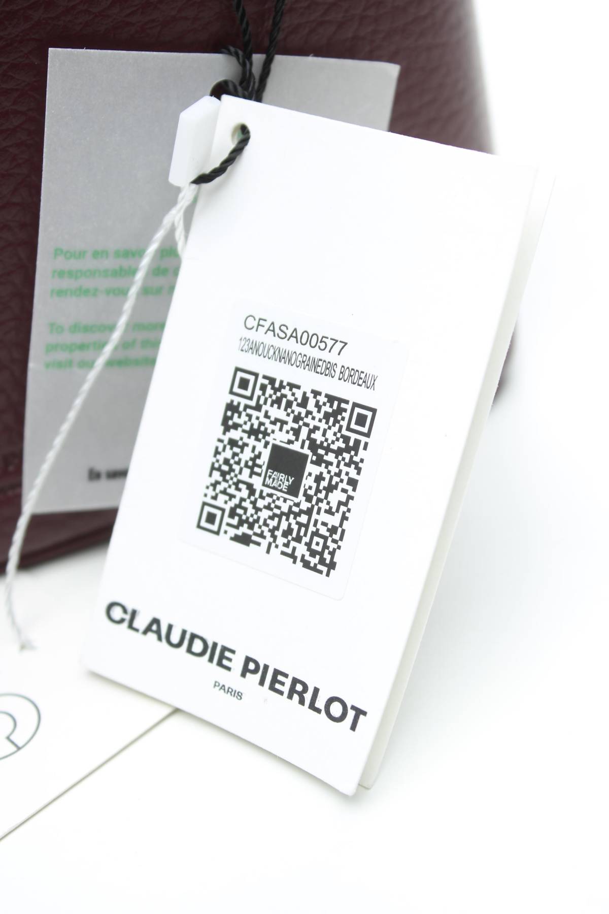 Дамска кожена чанта Claudie Pierlot4