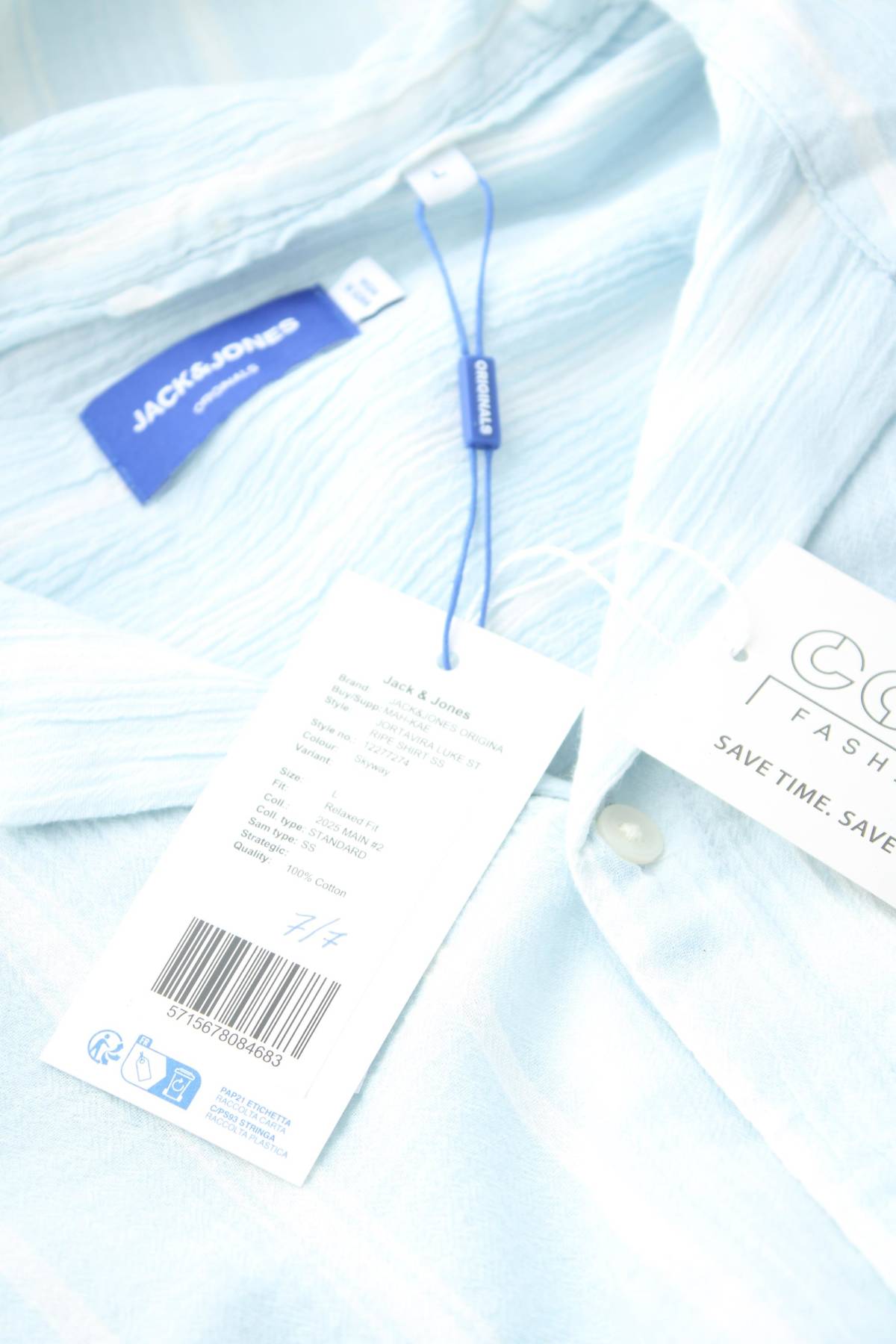 Ανδρικό πουκάμισο Jack & Jones Originals3