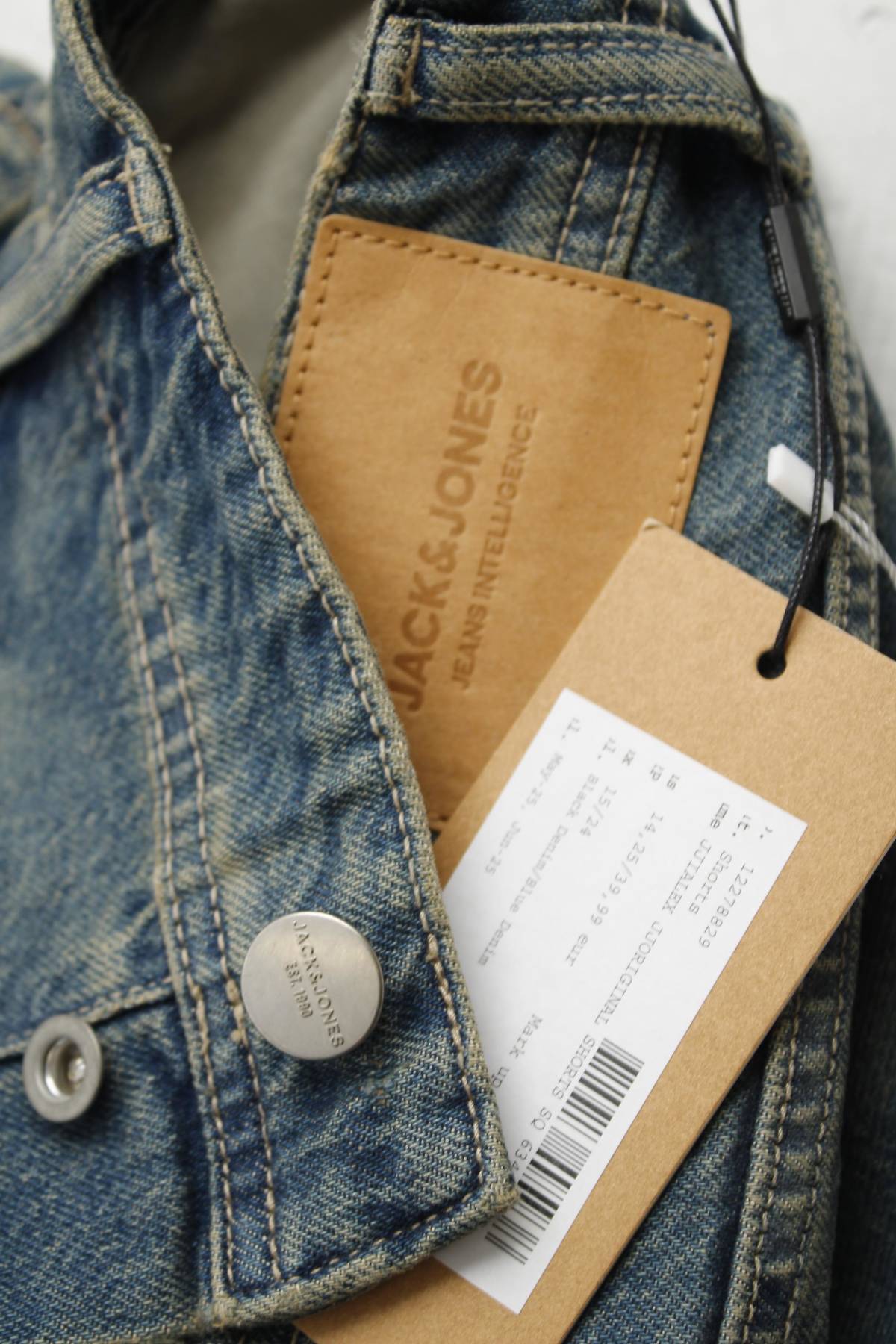 Мъжки къси дънки Jack & Jones3