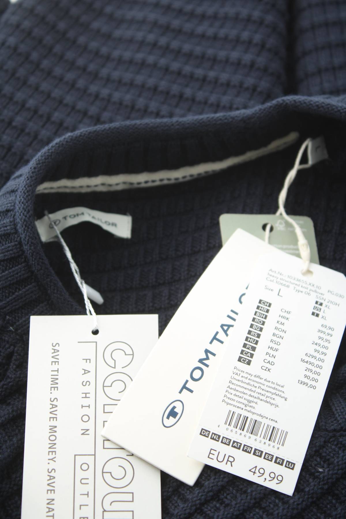 Мъжки пуловер Tom Tailor3