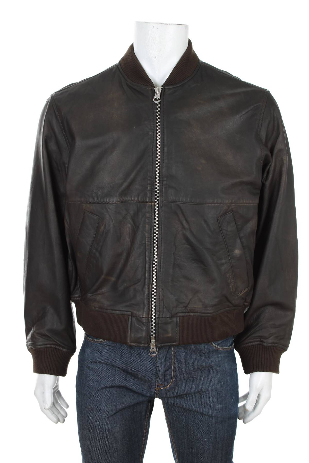 Мъжко кожено яке Jack & Jones Originals1