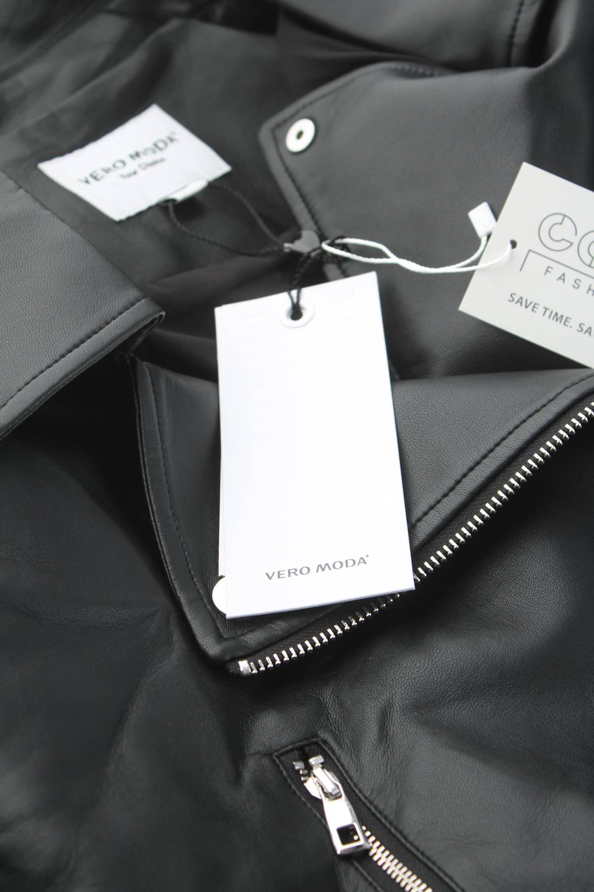 Γυναικείο δερμάτινο μπουφάν Vero Moda3