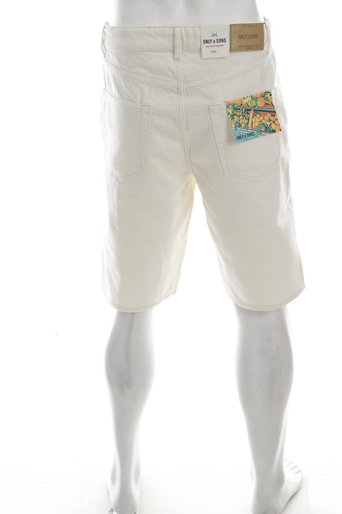 Ανδρικά τζιν σορτσάκια Only & Sons2 - Contourshop.gr Ανδρικά τζιν σορτσάκια Only & Sons2