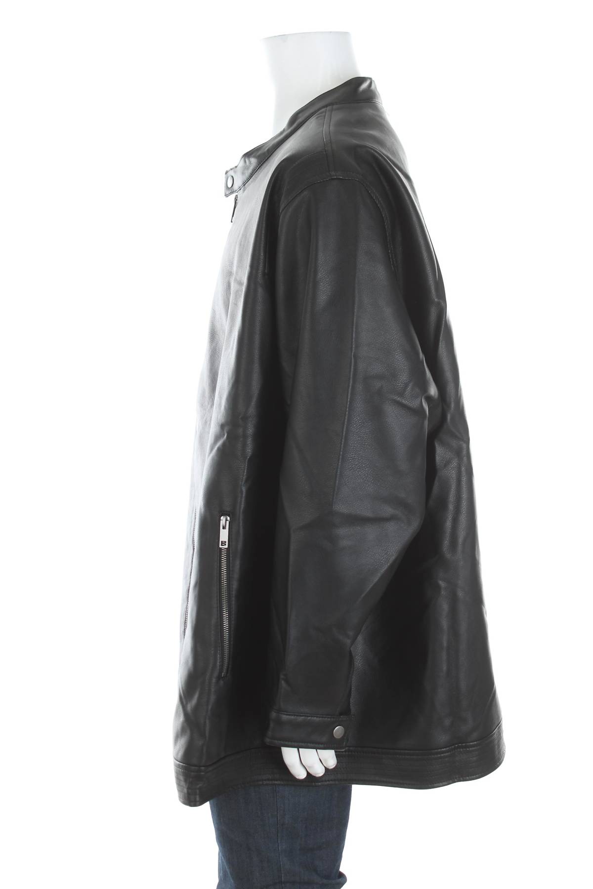 Мъжко кожено яке Jack & Jones3 - Contour.bg Мъжко кожено яке Jack & Jones3