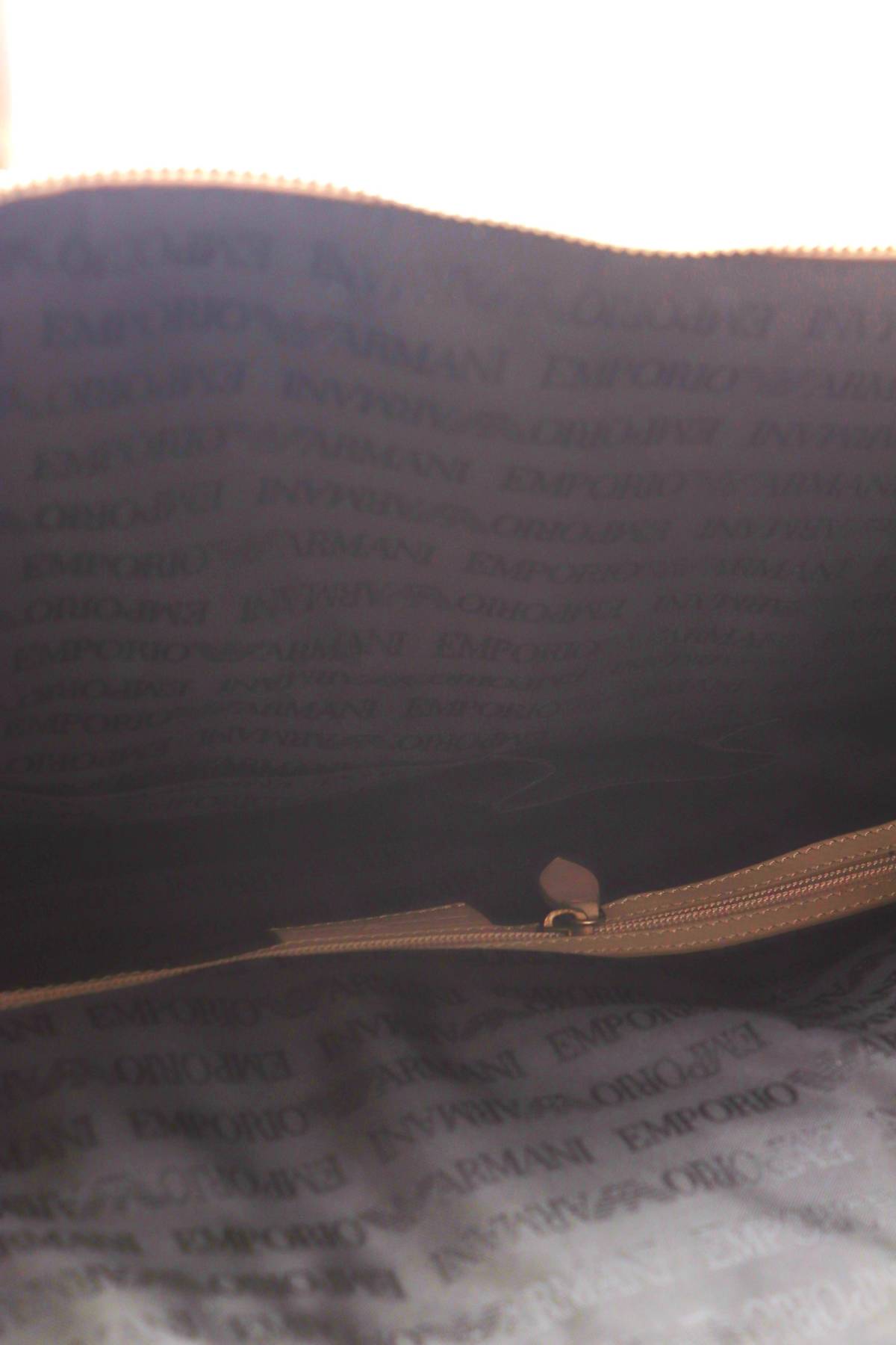 Дамска кожена чанта Emporio Armani3