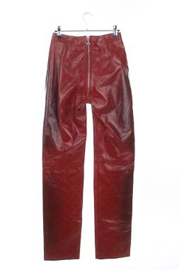 Дамски кожен панталон Marine Serre2