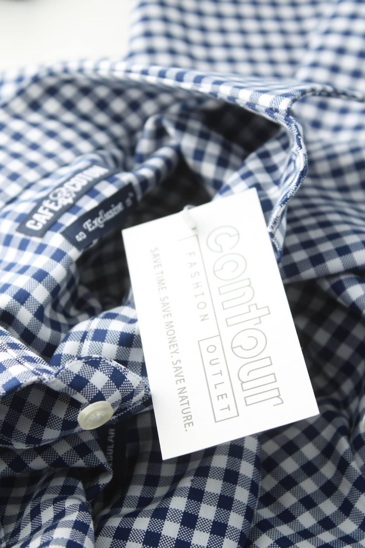 Мъжка риза Cafe Coton3