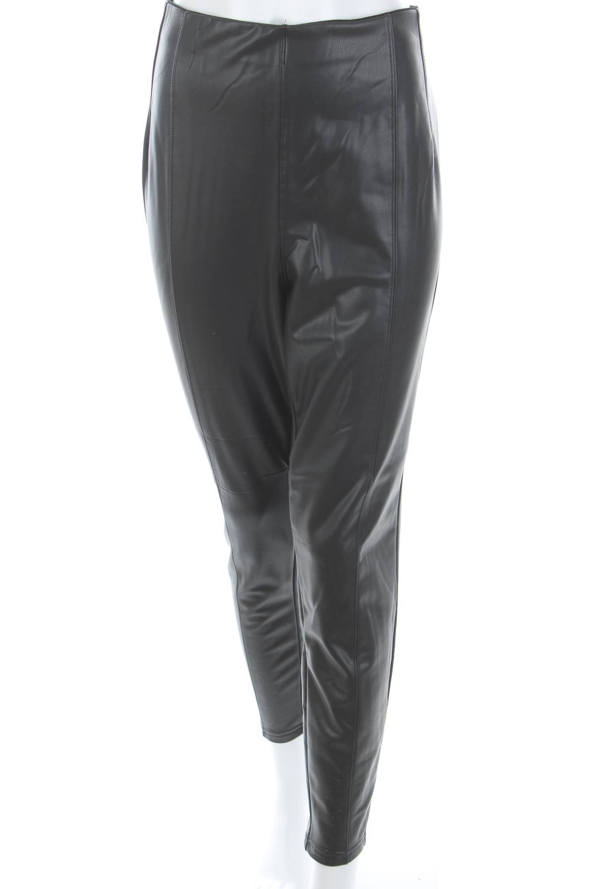 Дамски кожен панталон New Look1