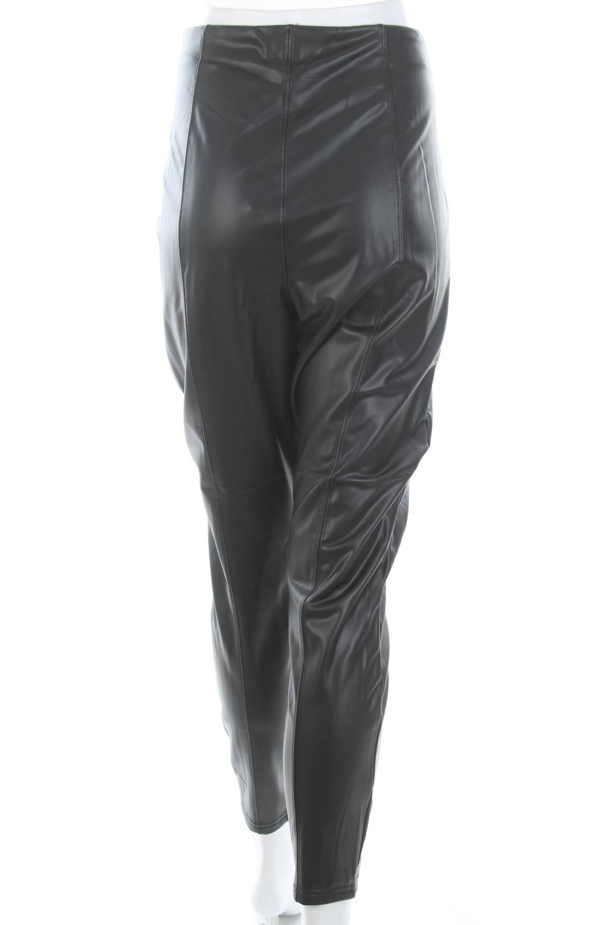 Дамски кожен панталон New Look2