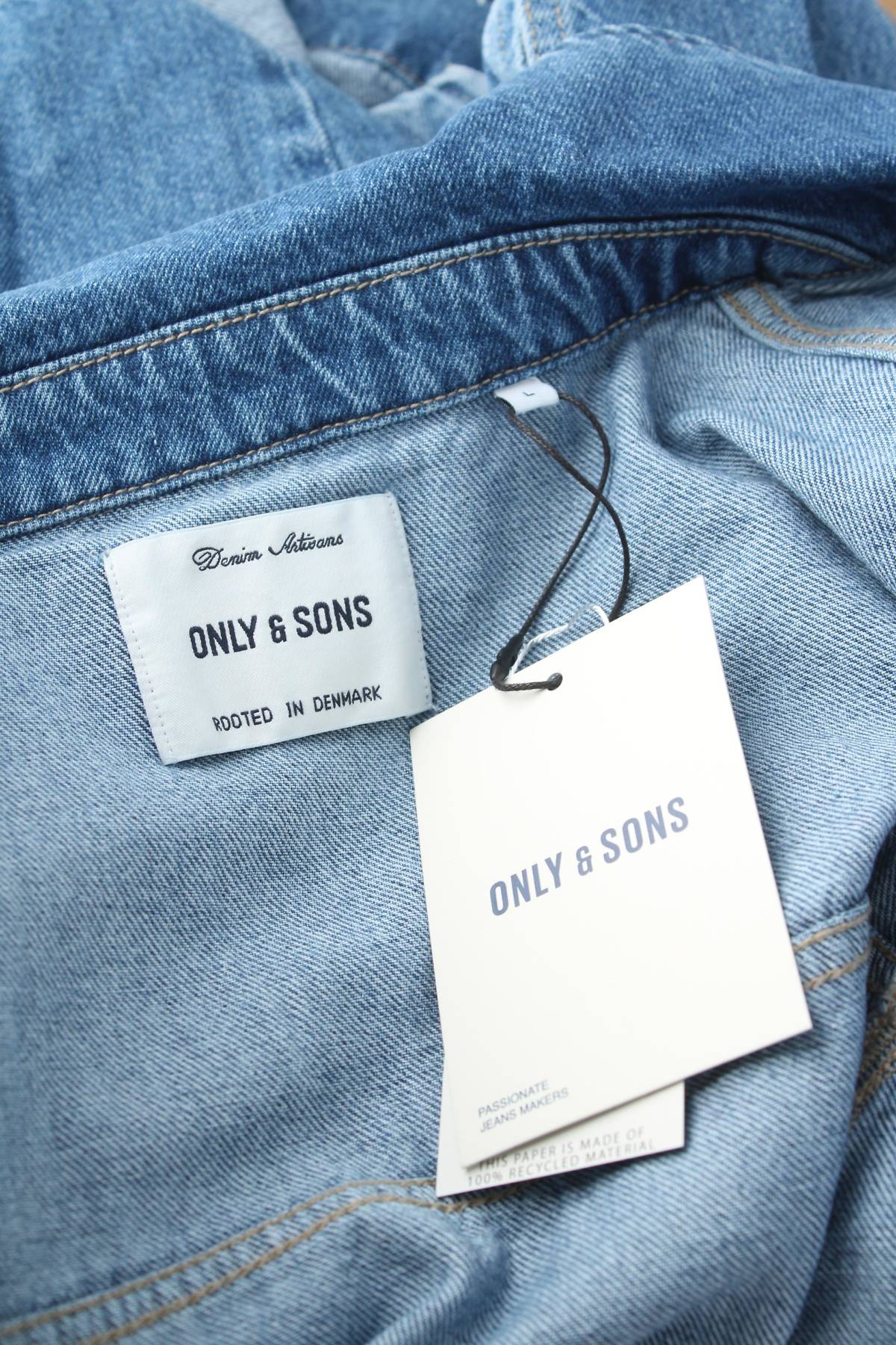 Τζιν μπουφάν Only & Sons4 - Contourshop.gr Τζιν μπουφάν Only & Sons4