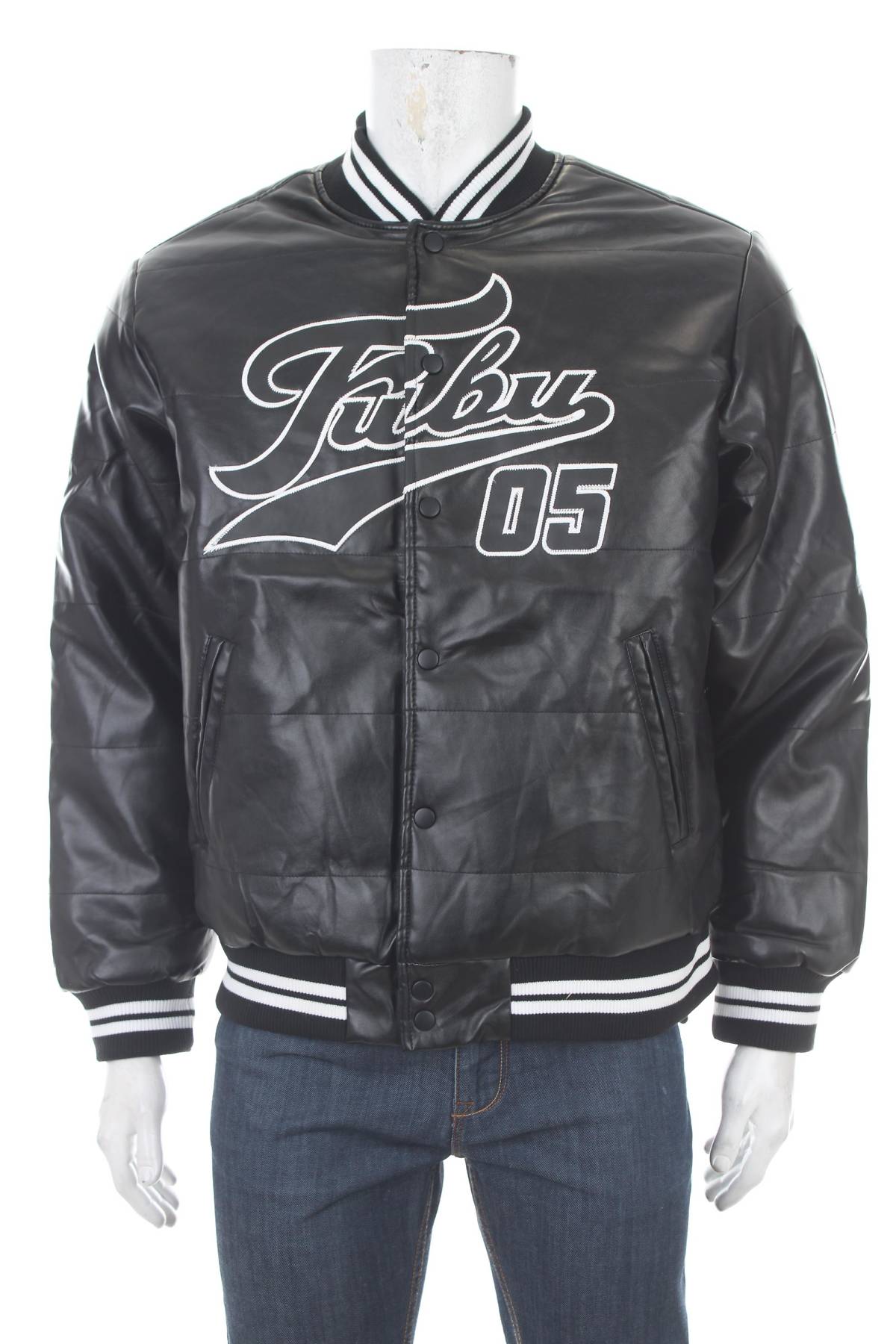Мъжко кожено яке Fubu1 - Contour.bg Мъжко кожено яке Fubu1