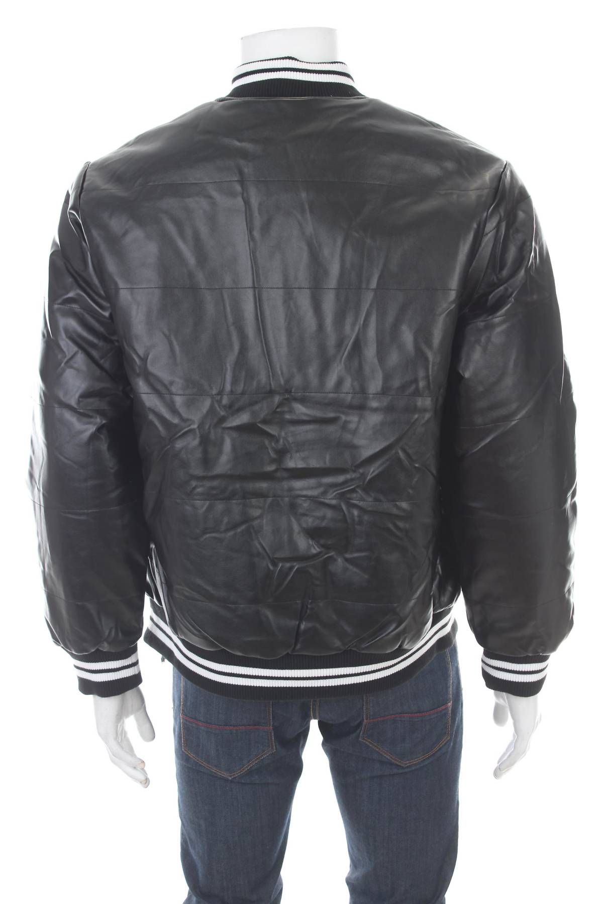 Мъжко кожено яке Fubu2 - Contour.bg Мъжко кожено яке Fubu2