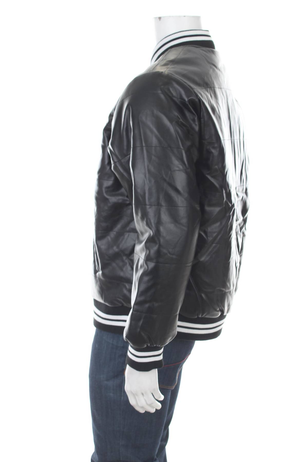 Мъжко кожено яке Fubu3 - Contour.bg Мъжко кожено яке Fubu3