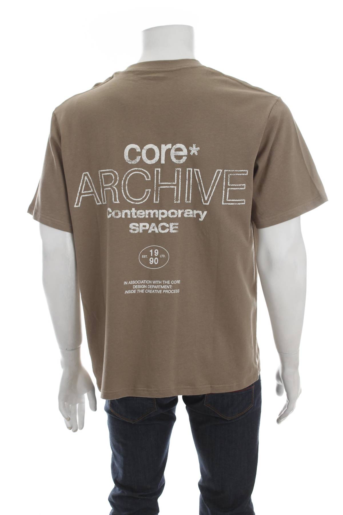 Мъжка тениска Jack & Jones CORE2 - Contour.bg Мъжка тениска Jack & Jones CORE2