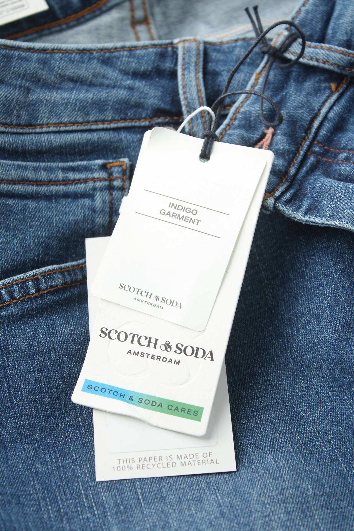Дамски дънки Scotch & Soda Amsterdams Blauw3