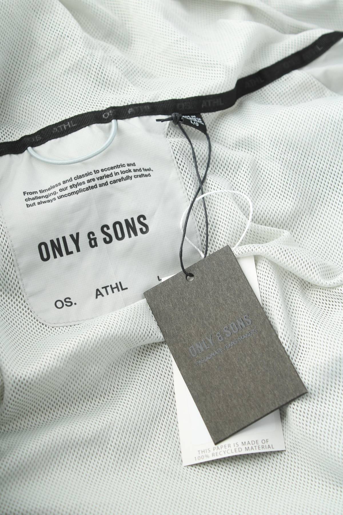 Ανδρικό μπουφάν Only & Sons4 - Contourshop.gr Ανδρικό μπουφάν Only & Sons4