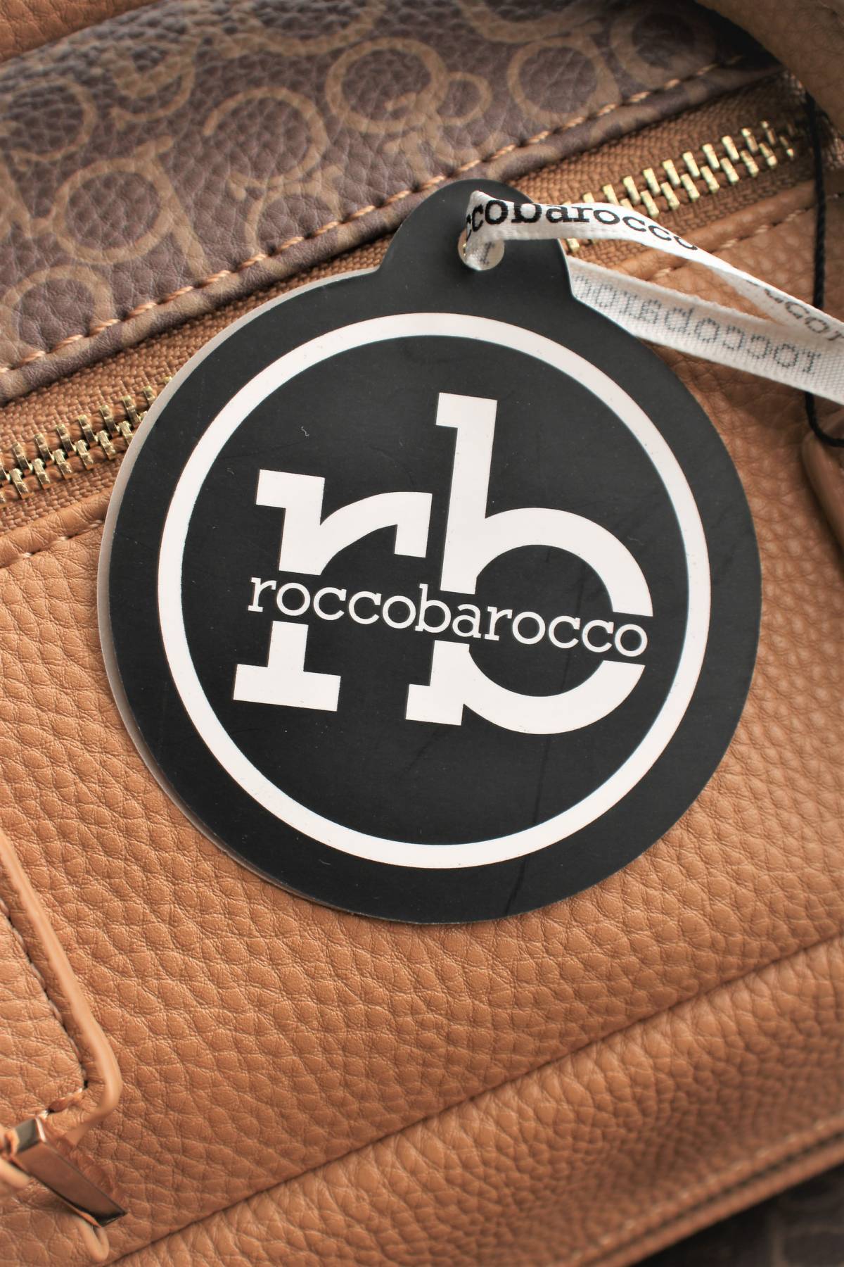 Дамска кожена чанта Rocco Barocco4