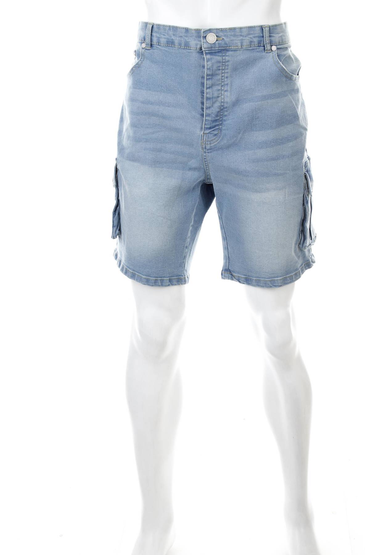 Ανδρικά τζιν σορτσάκια Boohoo1 - Contourshop.gr Ανδρικά τζιν σορτσάκια Boohoo1
