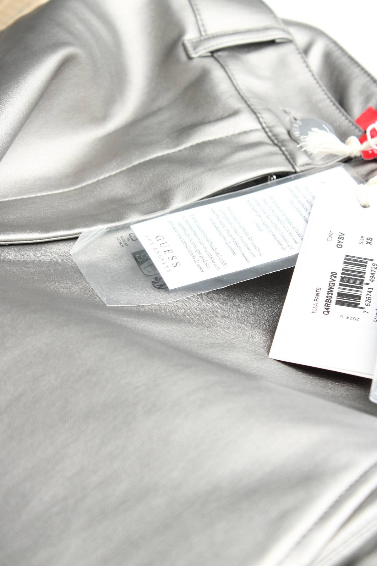 Дамски кожен панталон Guess3