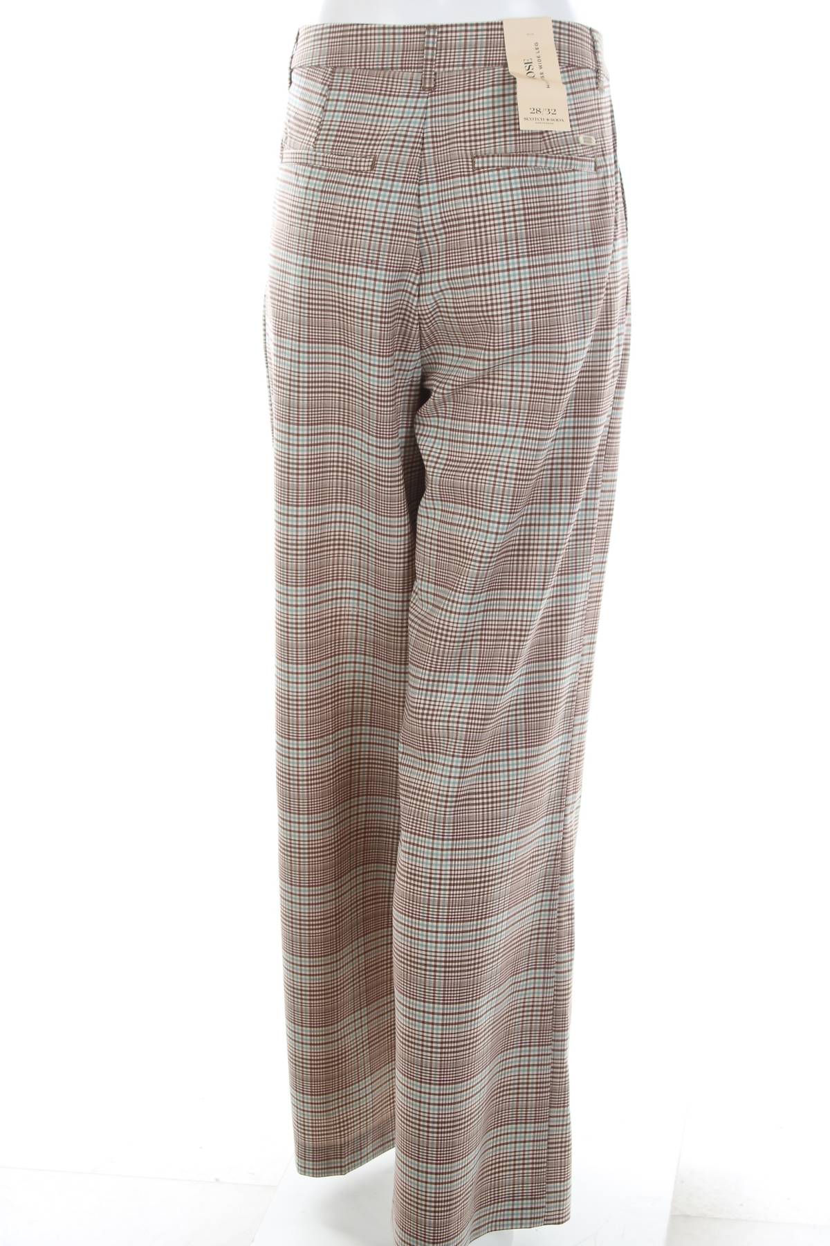 Γυναικείο παντελόνι Scotch & Soda Amsterdams Blauw2