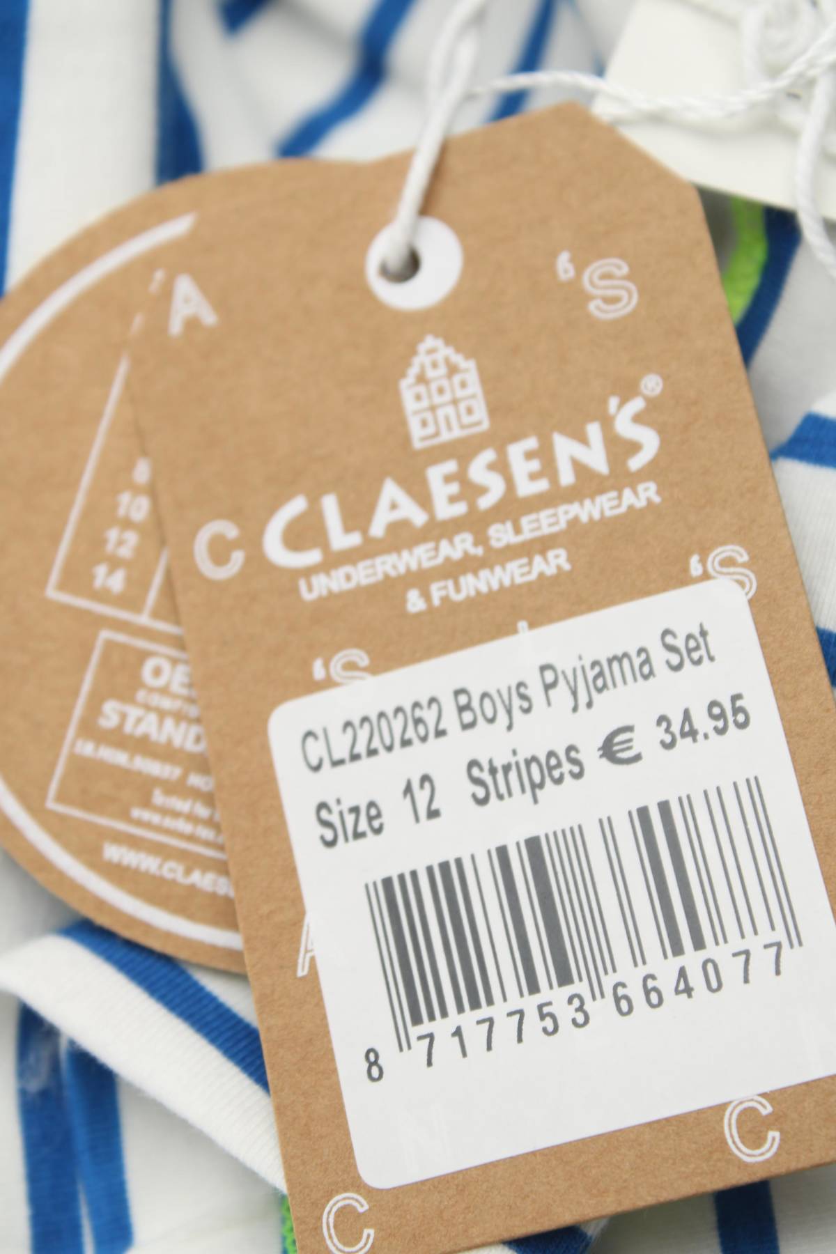 Детска пижама Claesen's3