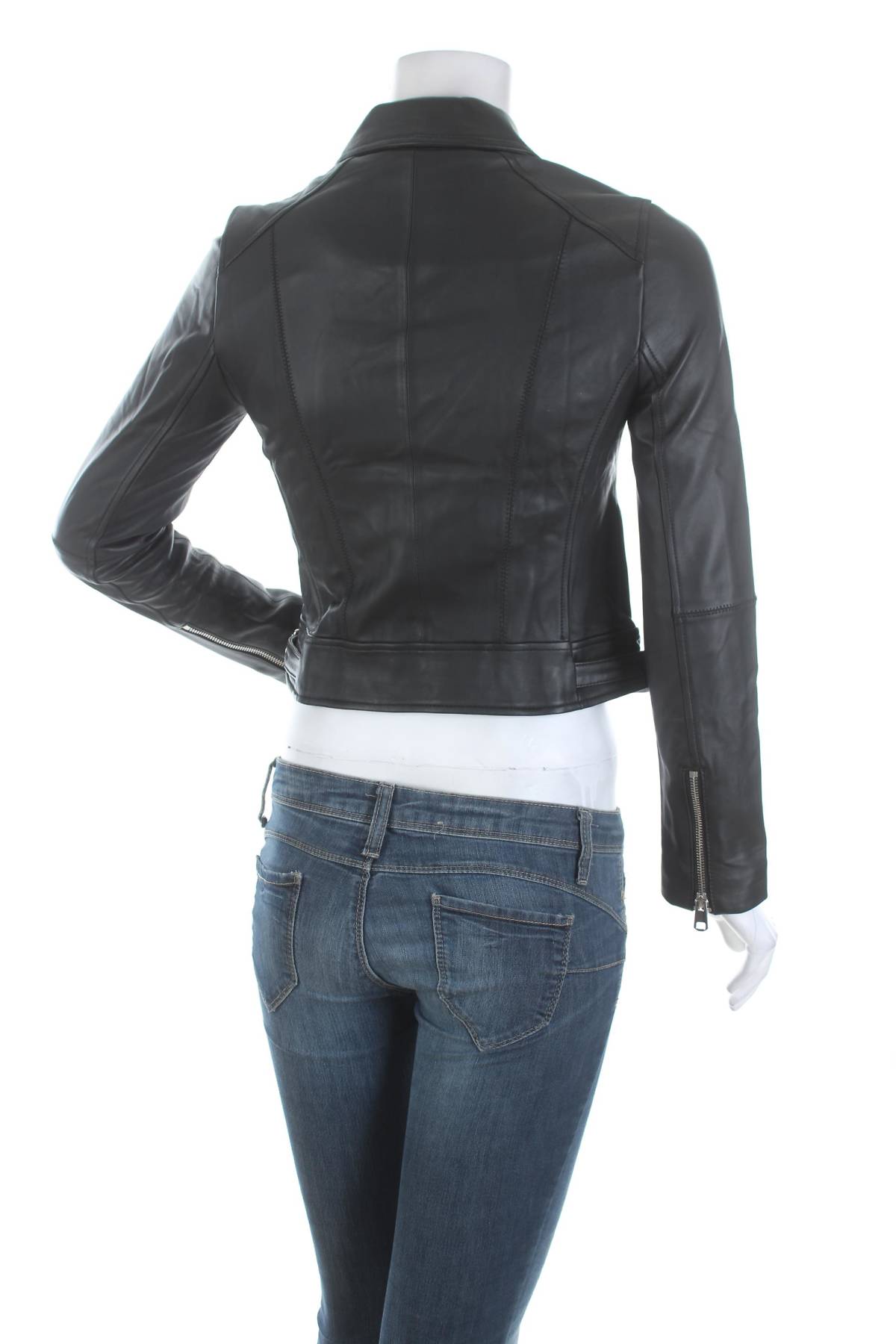 Γυναικείο δερμάτινο μπουφάν Only2