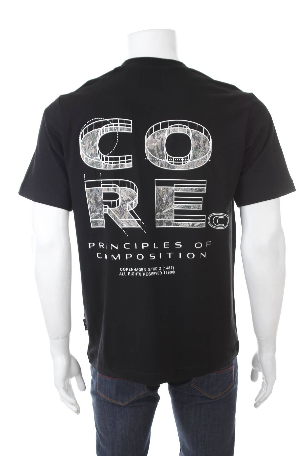 Мъжка тениска Jack & Jones CORE2 - Contour.bg Мъжка тениска Jack & Jones CORE2