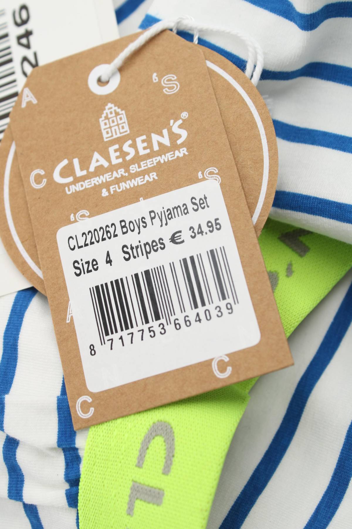 Παιδική πιτζάμα Claesen's3 - Contourshop.gr Παιδική πιτζάμα Claesen's3