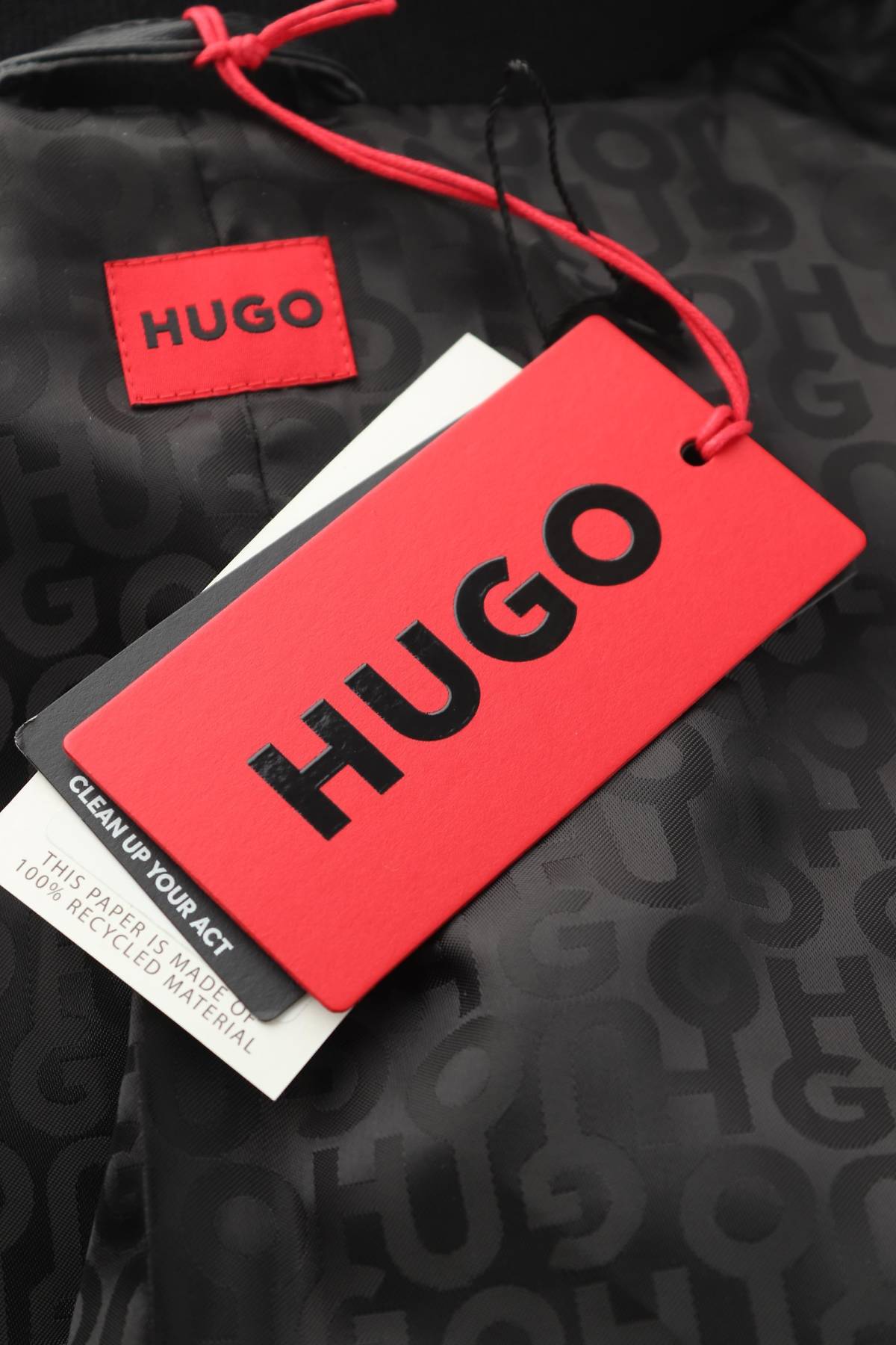 Дамско кожено яке HUGO Hugo Boss4
