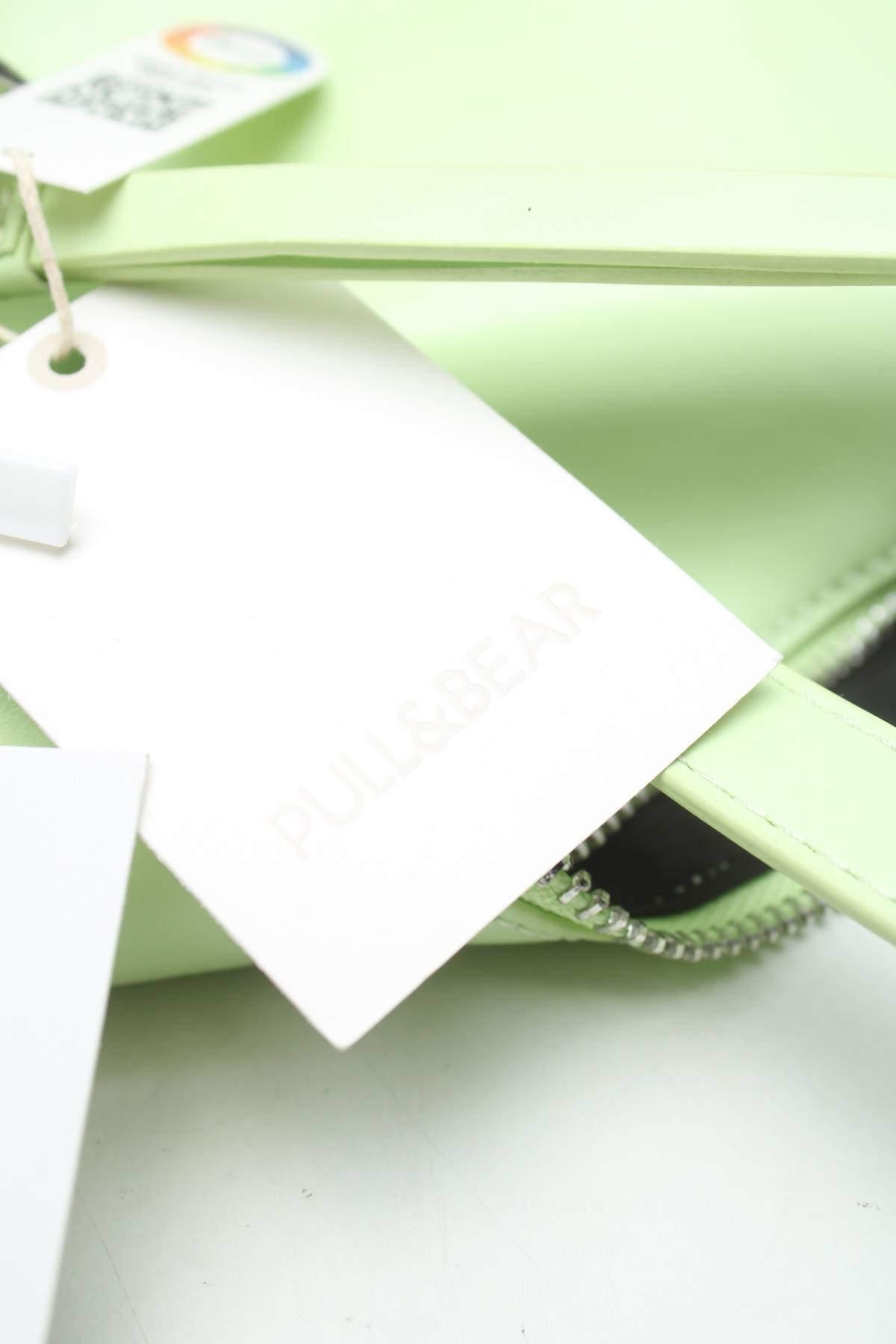 Дамска кожена чанта Pull & Bear4